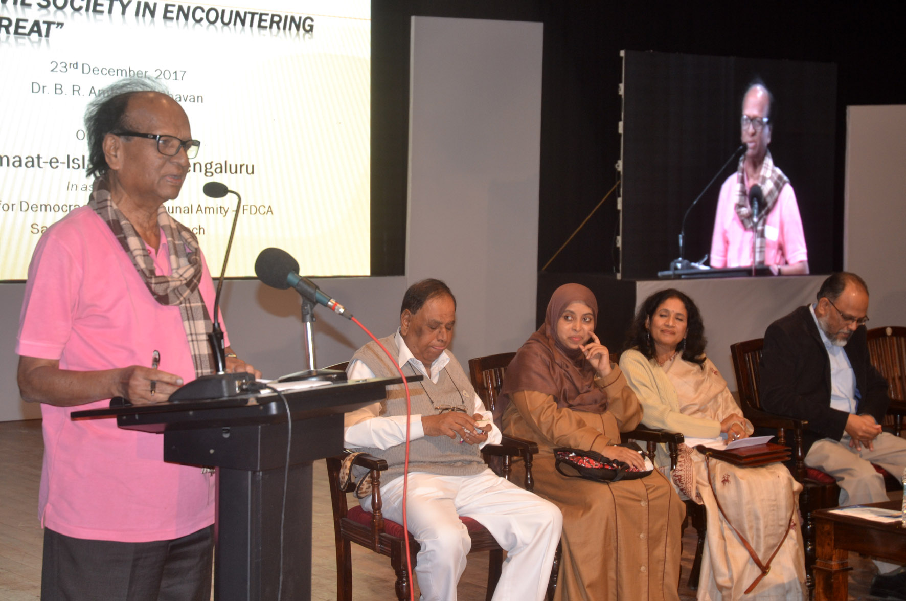 ಫ್ಯಾಶಿಸ್ಟ್ ಶಕ್ತಿಗಳ ವಿರುದ್ಧ ಹೋರಾಡಲು ಜನರಲ್ಲಿ ಜಾಗೃತಿ ಅಗತ್ಯ: ಪ್ರೊ.ಚಂಪಾ